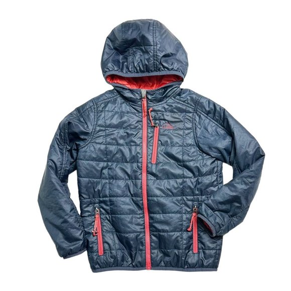 L.L. Bean Other - LL Bean 6X/7 Navy Hooded Puffer